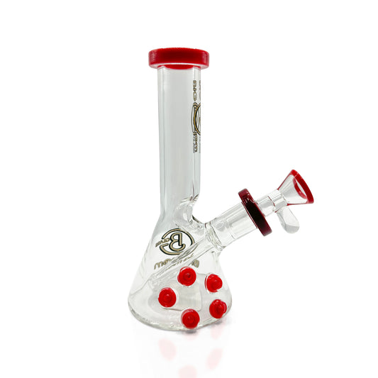 BIG B MOM GLASS SMALL BEAKER STYLE BONG 6"