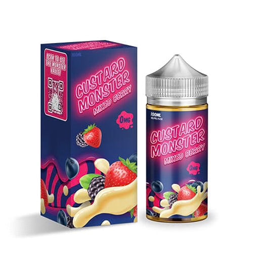 CUSTARD MONSTER - MIXED BERRY 100ML