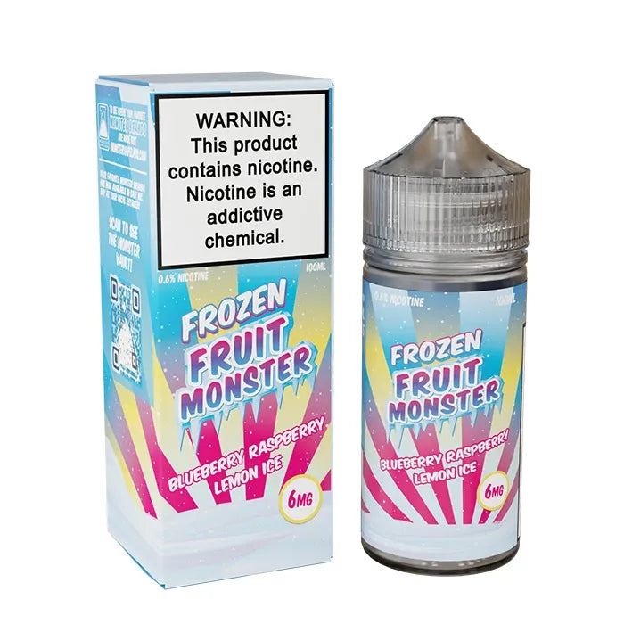 FROZEN FRUIT MONSTER - BLUEBERRY RASPBERRY LEMON ICE 100ML