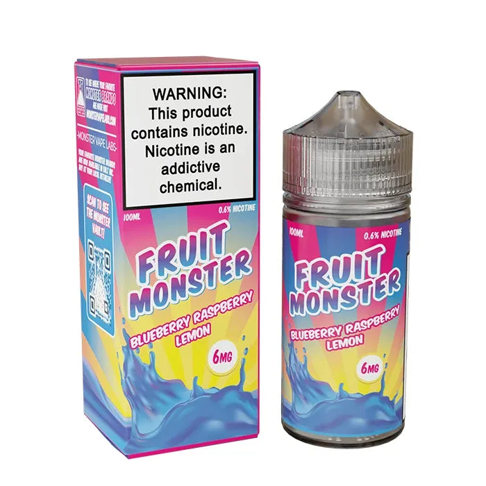 FRUIT MONSTER - BLUEBERRY RASPBERRY LEMON 100ML