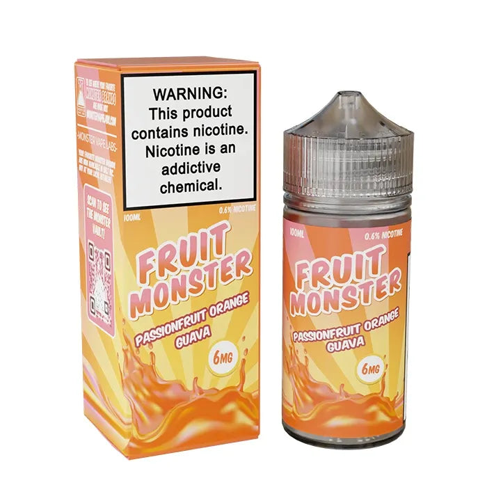 FRUIT MONSTER - PASSIONFRIUIT ORANGE GUAVA 100ML