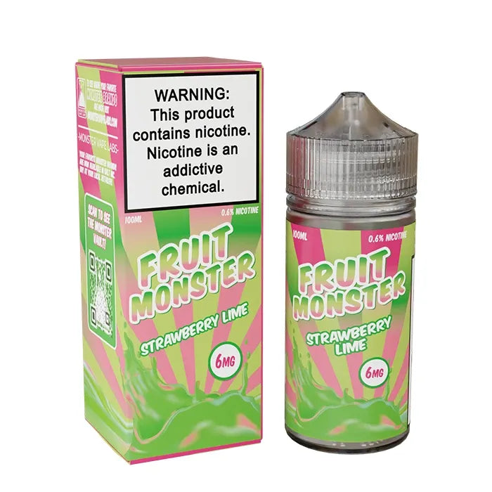 FRUIT MONSTER - STRAWBERRY LIME 100ML