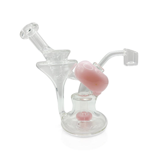 DONUT STYLE + BENT NECK DAB RIG 6"