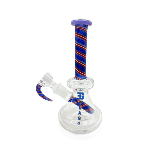 EG GLASS BEAKER BONG 6"