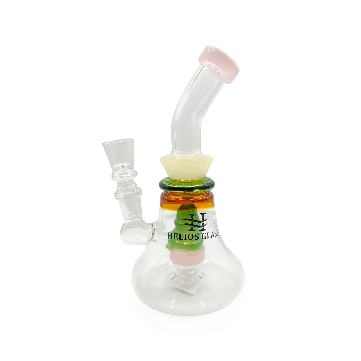 HELIOS GLASS SMALL BONG 7"