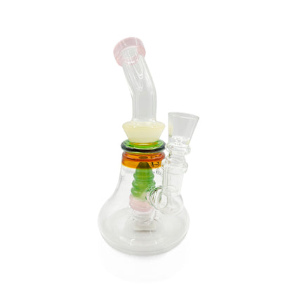 HELIOS GLASS SMALL BONG 7"