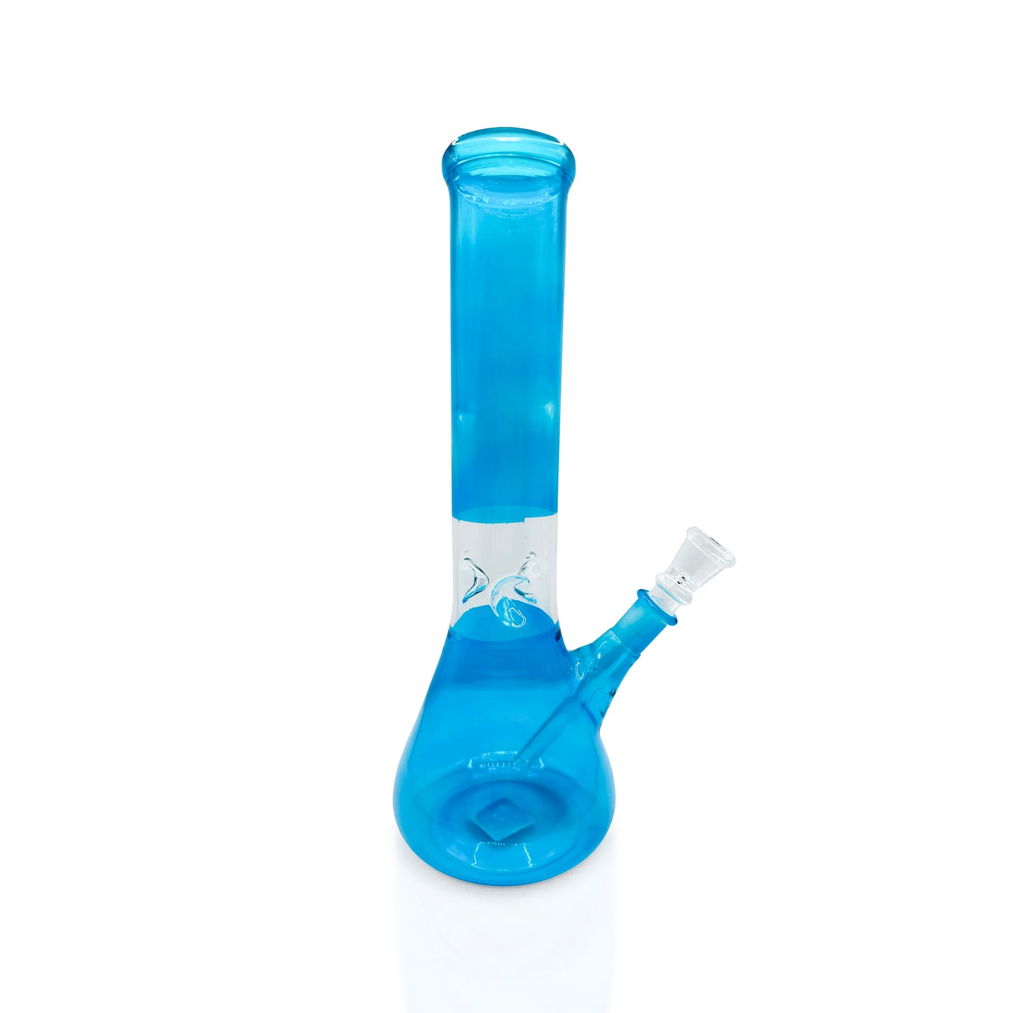 LIGHT MEDIUM TALL BEAKER BONG 10.5"