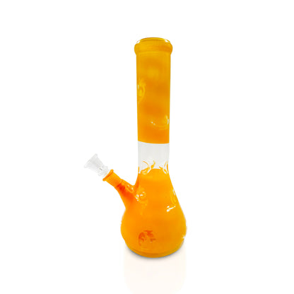 LIGHT MEDIUM TALL BEAKER BONG 10.5"