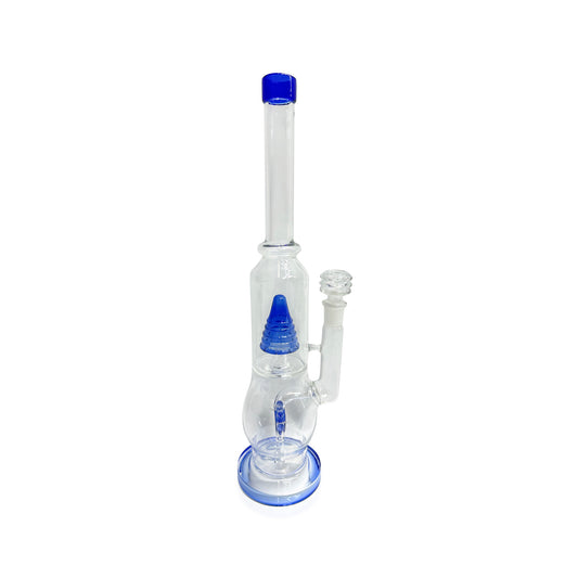 TALL SIZE TRIANGLE PERC BONG 16"