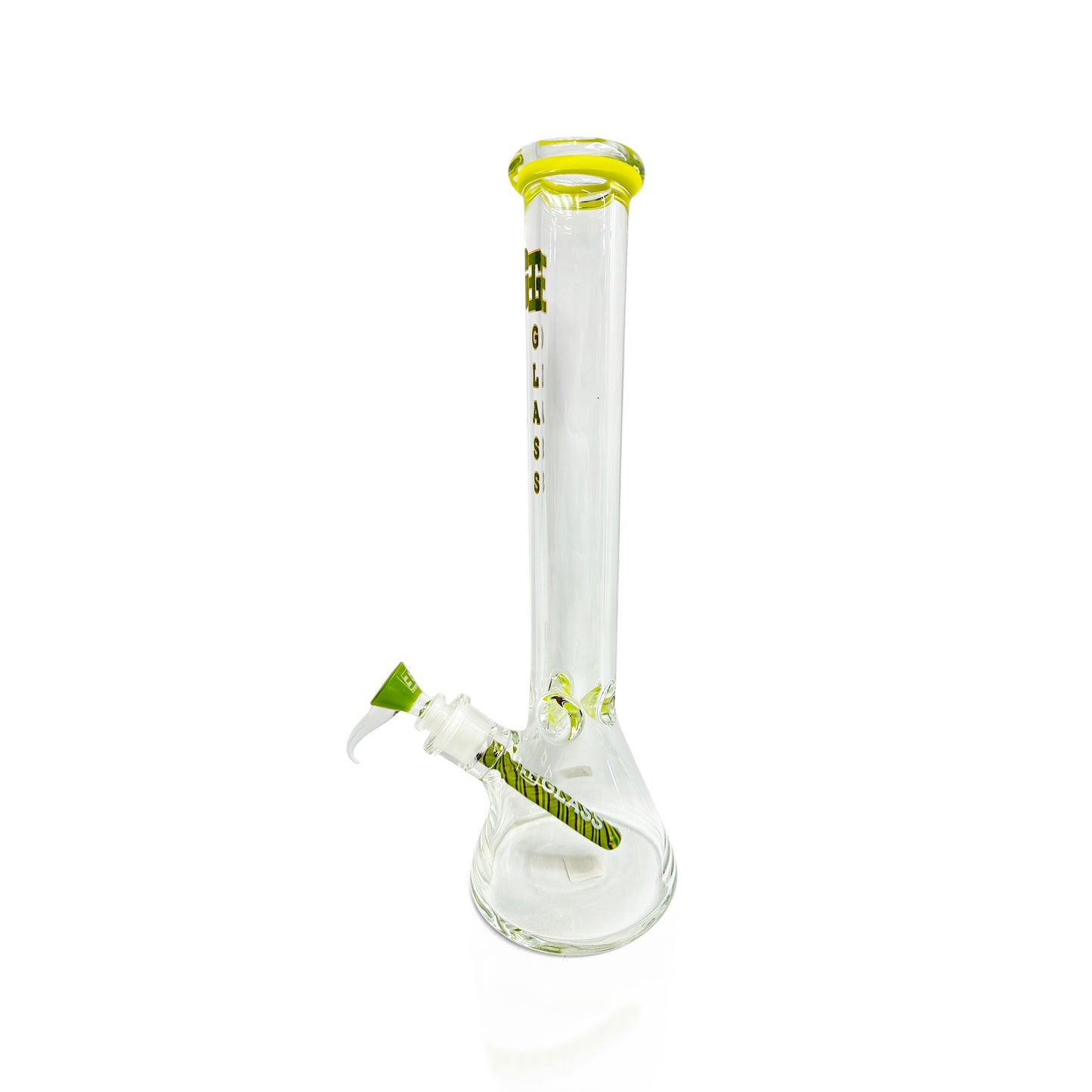 EG CLASS TALL CLEAR BEAKER BONG 16"