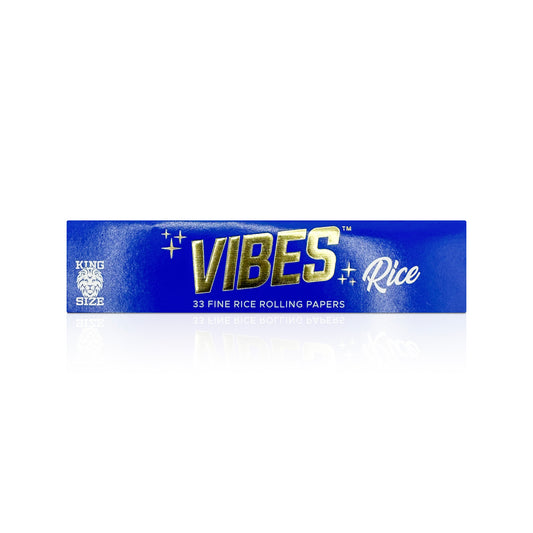 VIBES RICE KING SIZE PAPERS