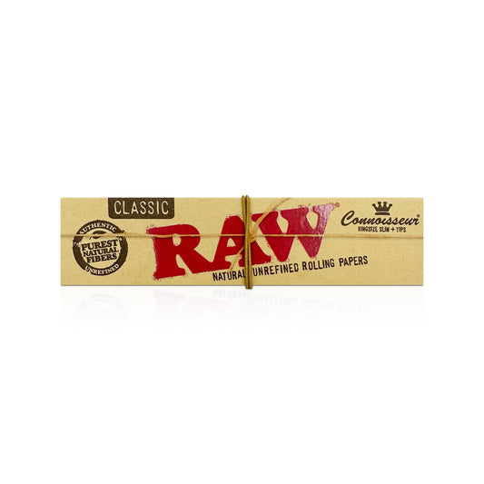 RAW CLASSIC CONNOISSEUR KING SIZE PAPERS
