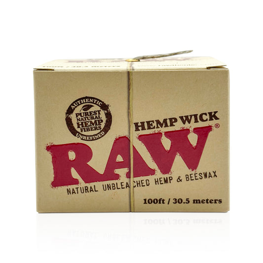 RAW HEMP WICK - 100FT
