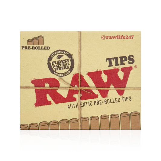 RAW PRE ROLLED TIPS