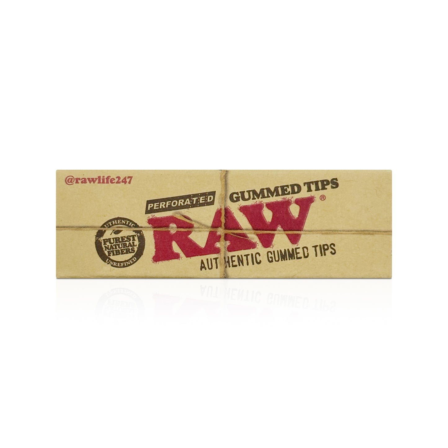 RAW PERFORATED GUMMED TIPS