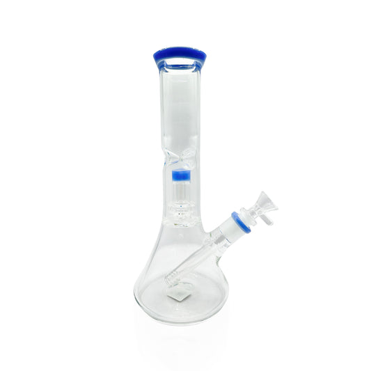 MEDIUM BEAKER STYLE UFO PERC BONG 11"