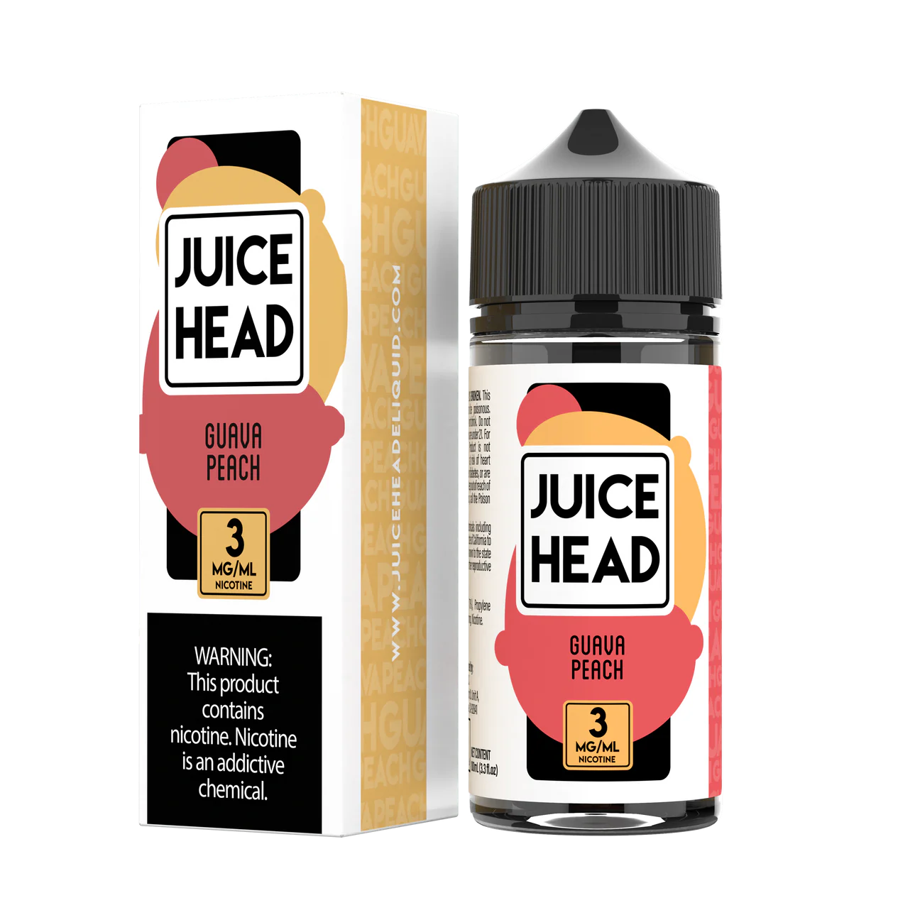 JUICE HEAD - GUAVA PEACH 100ML