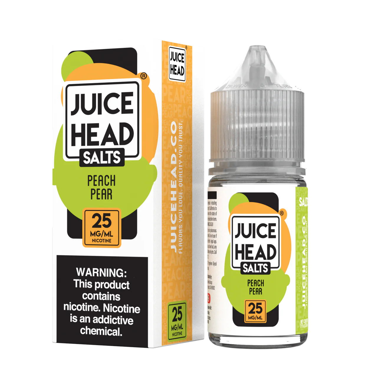 JUICE HEAD SALT - PEACH PEAR 30ML