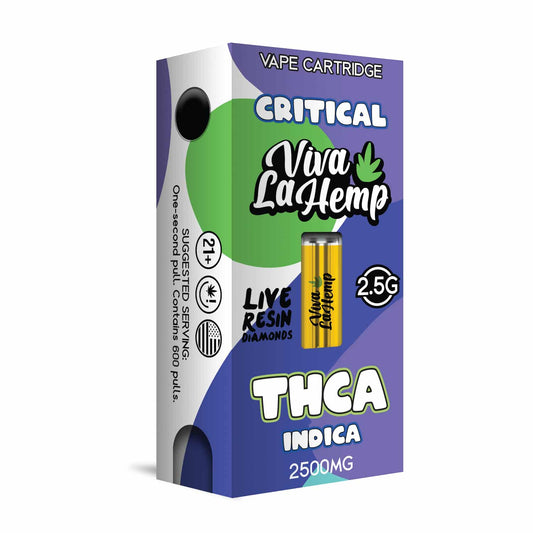 VIVA LA HEMP THCA CART 2.5G - CRITICAL