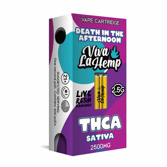 VIVA LA HEMP THCA CART 2.5G - DEATH AFTERNOON