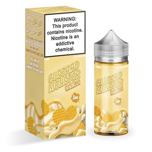 CUSTARD MONSTER - VANILLA 100ML