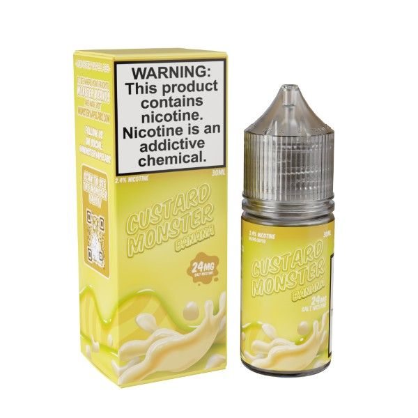 CUSTARD MONSTER SALT - BANANA 30ML