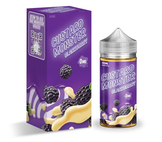 CUSTARD MONSTER - BLACKBERRY 100ML