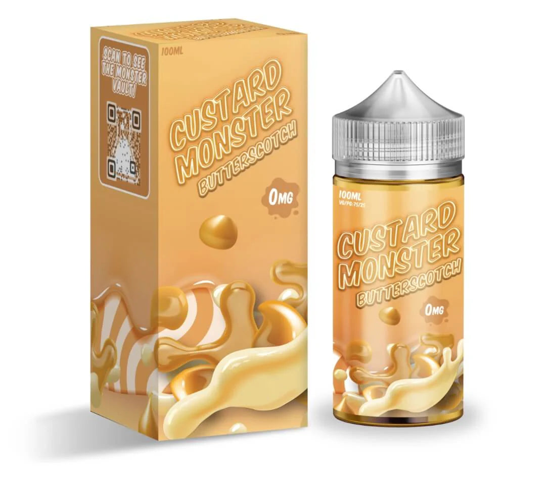 CUSTARD MONSTER - BUTTERSCOTCH 100ML