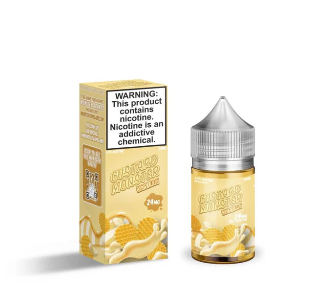 CUSTARD MONSTER SALT - VANILLA 30ML