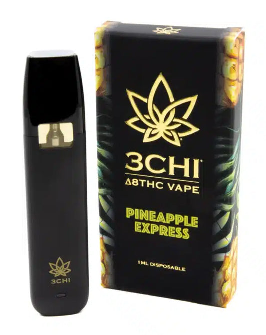 3CHI DELTA 8 THC VAPE DISPOSABLE 1ML - PINEAPPLE EXPRESS